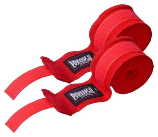 Бинты для бокса PowerPlay 3046 Красные NYLON (2.5 м) Красные NYLON (2.5 м) RLK.484290