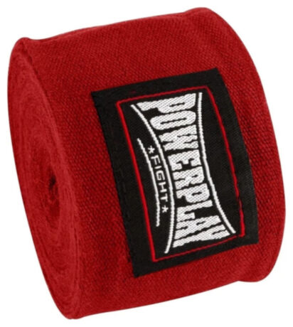 Бинты для бокса PowerPlay 3046 Красные NYLON (2.5 м) Красные NYLON (2.5 м) RLK.484290