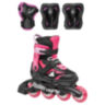 Rollerblade ролики Microblade Combo black-pink 33-36.5