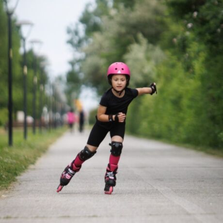 Rollerblade ролики Microblade Combo black-pink 33-36.5
