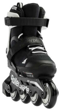 Ролики детские Rollerblade Microblade Black White 2023 36,5-40,5