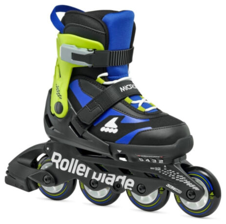 Ролики Rollerblade Microblade black-blue 28-32
