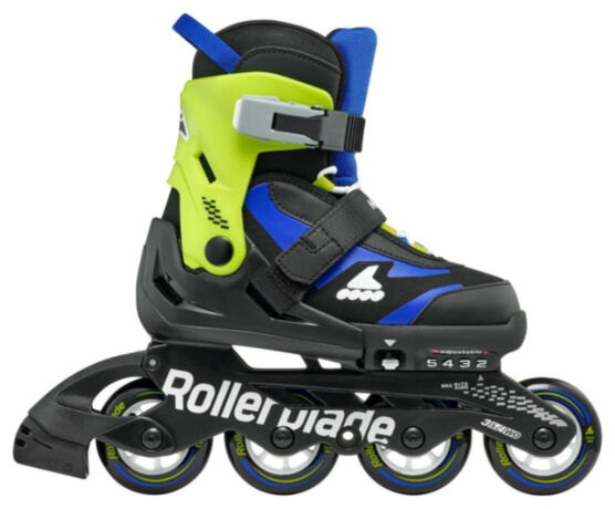 Ролики Rollerblade Microblade black-blue 28-32