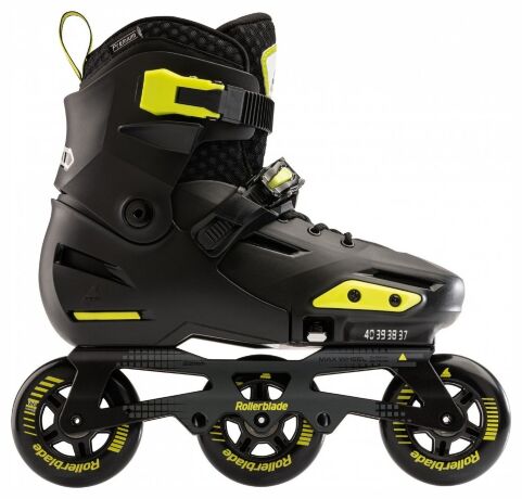 Ролики Rollerblade APEX Black Lime 29-32