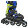 Ролики Rollerblade Microblade black-blue 36.5-40