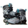 Ролики Rollerblade MACROBLADE 84 ALU W Black Light Blue 37