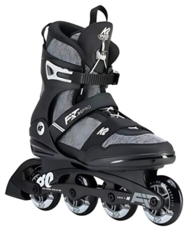 Ролики K2 FIT 80 Pro Grey Black 40,5