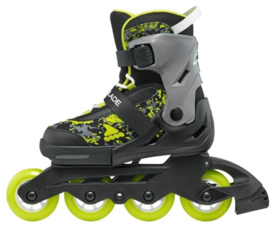 Ролики Rollerblade Microblade SL black-lime 28-32