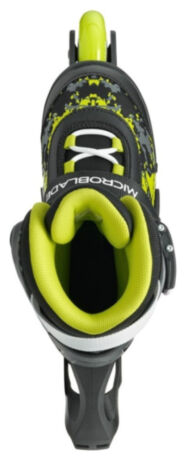 Ролики Rollerblade Microblade SL black-lime 33-36.5