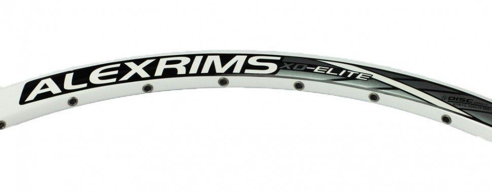 Обед Alex Rims 26" (559 Х 19) X2100 двойной алюминиевый, черный 14Gх36Н