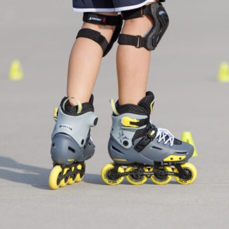 Rollerblade ролики Apex charcoal-yellow 29-32 29-32