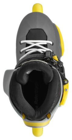 Rollerblade ролики Apex charcoal-yellow 29-32 33-36