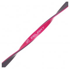 Резина для подтягиваний двухслойная Zelart FI-0911-2 DUAL (2080x13x4,5мм, жесткость XXS), розовая 3516741