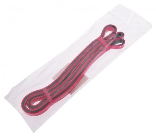 Резина для подтягиваний двухслойная Zelart FI-0911-2 DUAL (2080x13x4,5мм, жесткость XXS), розовая 3516741