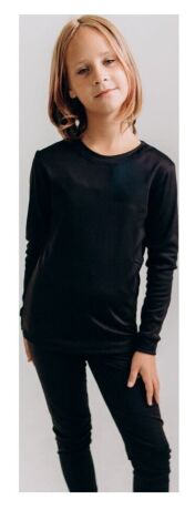 Термобелье для девочек ROU, черное 128