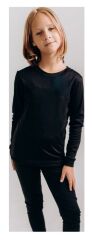 Термобелье для девочек ROU, черное 128