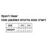 Шорты Sport Gear Kids для детей и подростков Синий, XS