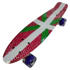 Пенниборд Bavar Sport Big Boy с led колесами, Флаг Испании 3998621
