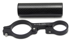 Расширитель руля GUB 229 карбоновый 70 мм, черный, расширитель руля GUB 229 карбоновый 70 мм 1981731