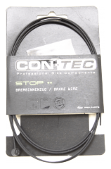 Трос тормозной 1800мм с концевиком, нержавеющая сталь, тефлоновое покрытие, черный Slick Stainless with Tef 1220051