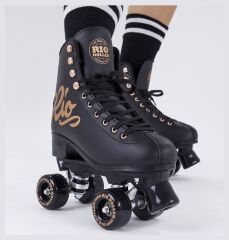Ролики Rio Roller Rose black Чёрный, 37