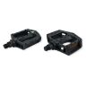 Педали ROU BMX HF-701 9/16" (105x102x23mm) пластиковые, черные 9798681