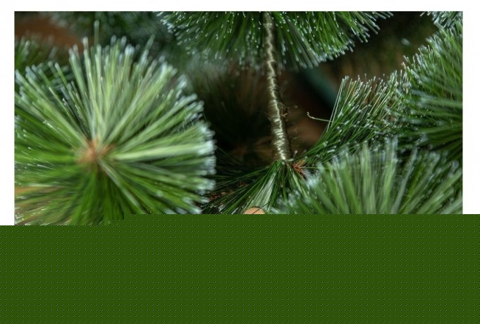 Сосна искусственная "Микс заснеженная" 1,8 м