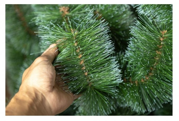 Сосна искусственная "Микс заснеженная" 1,8 м