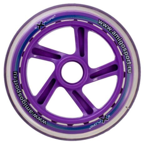 Колеса Explore для самоката 125 мм. Червоний