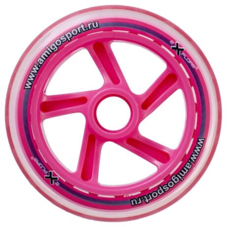 Колеса Explore для самоката 125 мм. Червоний