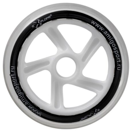 Колеса Explore для самоката 125 мм. Червоний