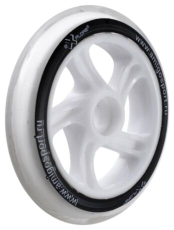 Колеса Explore для самоката 125 мм. Червоний