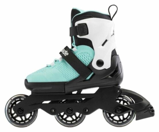 Ролики детские Rollerblade Microblade Free 3WD G Agua White Біло-бірюзовий, 36,5-40