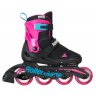 Ролики детские Rollerblade Microblade G Free Black/Pink 36,5-40,5