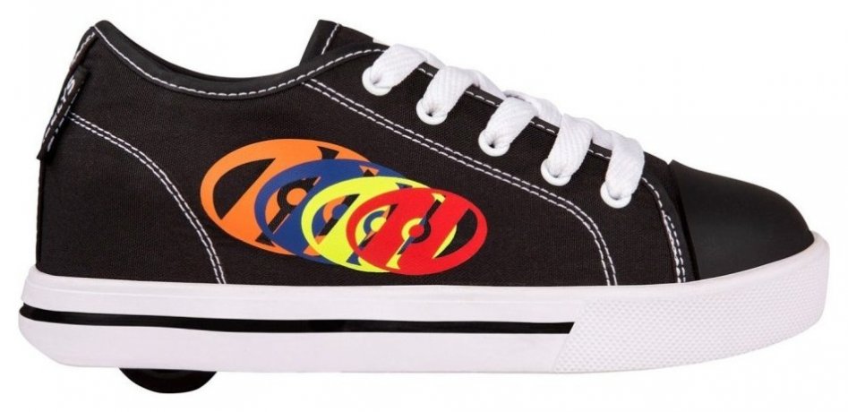 Роликовые кроссовки Heelys Classic Black White Multi Black White HE101105 34