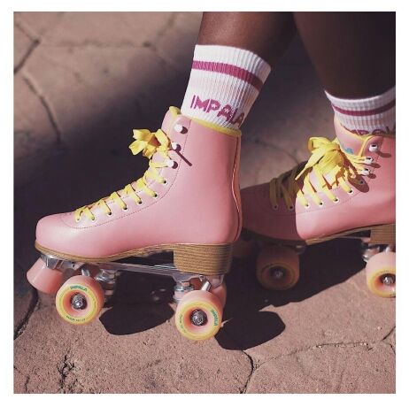 Ролики Impala Pink Yellow Рожевий, 35