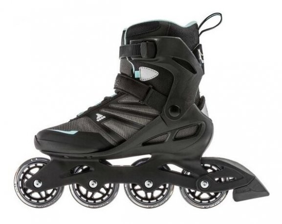 Ролики Rollerblade Zetrablade для женщин black-light blue Бірюзовий, 39