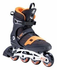 Ролики K2 FIT 80 Alu Black Orange 38
