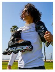 Ролики K2 FIT 80 Alu Black Orange 38