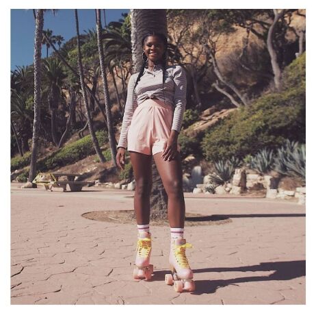 Ролики Impala Pink Yellow Рожевий, 40