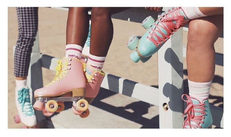 Ролики Impala Pink Yellow Рожевий, 42