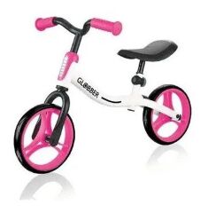 Беговел GLOBBER GO BIKE, белый-розовый 5426981