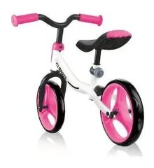 Беговел GLOBBER GO BIKE, белый-розовый 5426981