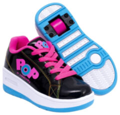 Роликовые кроссовки Heelys POP Wave (с кнопкой) HES10291 - 30 размер Черный, 30