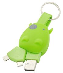Munkees 3700 брелок-зарядка Smart Charger зеленый 3700-GR