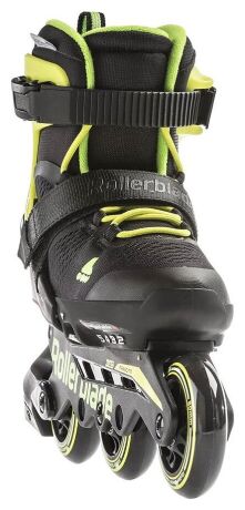 Ролики детские Rollerblade Microblade 3wd 2023 Чорно-салатовий, 28-32