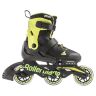 Ролики детские Rollerblade Microblade 3wd 2023 Черно-салатовый, 28-32