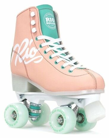 Ролики Rio Roller Script peach-green Персиково-зелений, 37