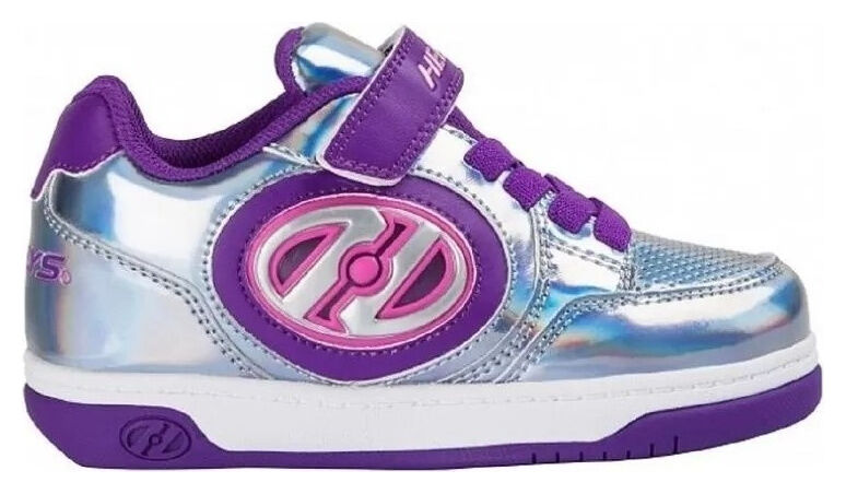 Роликовые кроссовки Heelys Plus X2 Lighted HE100012 - 30 размер 30, Сіро-фіолетовий