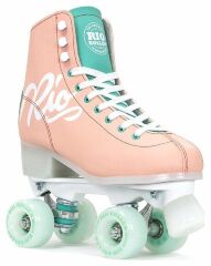 Ролики Rio Roller Script peach-green Персиково-зелёный, 38